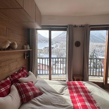 Les Tanieres De Montgenevre - La Marmotte - Duplex 4 P Entierement Renove Avec Vue Magnifique Apartment Ngoại thất bức ảnh